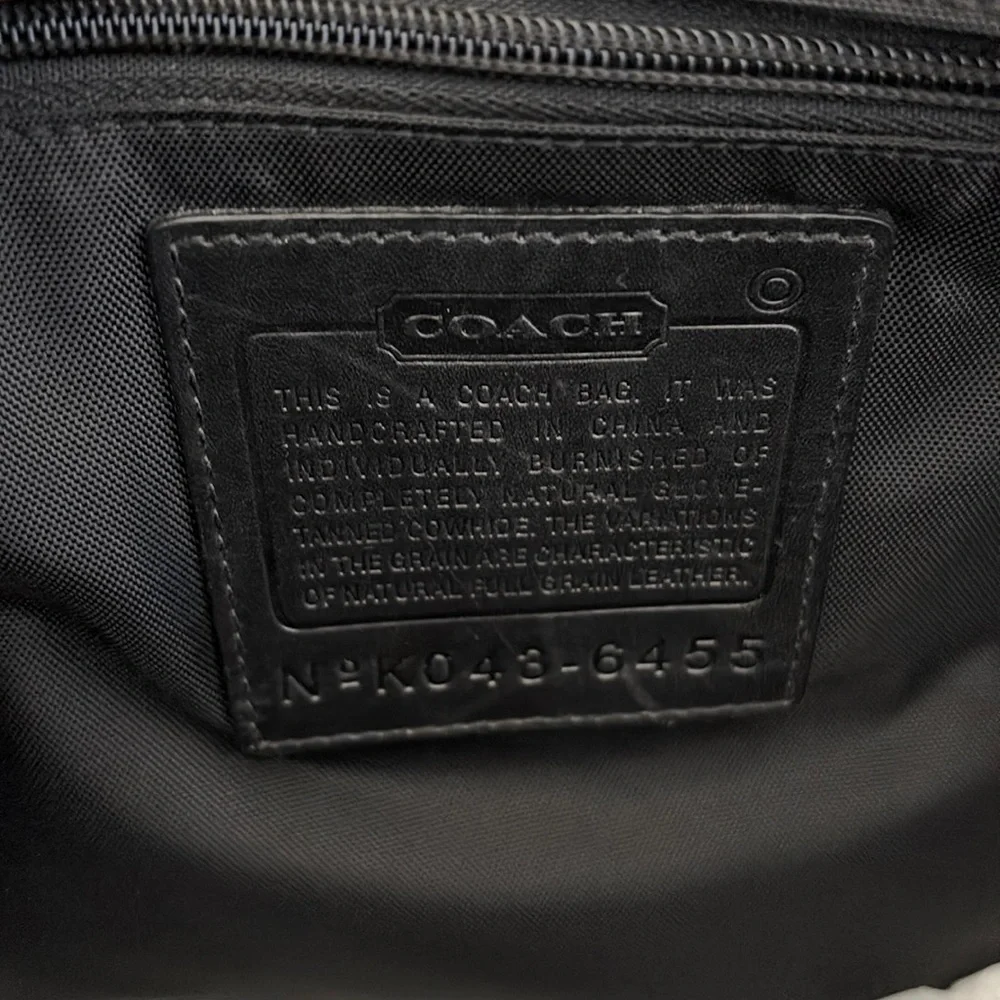 Coach Black Leather Briefcase - Picture 15 of 16